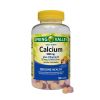 Spring Valley Calcium 500 mg plus Vitamin D 25 mcg Bone Health Dietary Supplement Gummies, 100 Count - Spring Valley