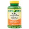 Spring Valley NAC Vegetarian Capsules Dietary Supplement, 1000mg, 100 Count - Spring Valley