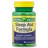 Spring Valley Sleep Aid Dietary Supplement Formula Vegetarian Capsules, 30 Count - Spring Valley