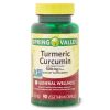 Spring Valley Turmeric Curcumin with Ginger Powder General Wellness Dietary Supplement Vegetarian Capsules, 500 mg, 90 Count - Spring Valley