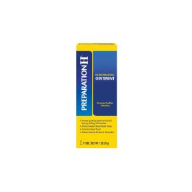 Preparation H Ointment for Hemorrhoid Relief, Burning and Itching, 1 oz - Preparation H