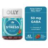 OLLY Goodbye Stress Gummy, GABA, L-Theanine, Lemon Balm, Berry, 42 Count - OLLY