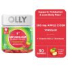 OLLY Metabolism Gummy Rings, Apple Cider Vinegar, B12, Chromium, Apple Flavor, 30 Ctount - OLLY