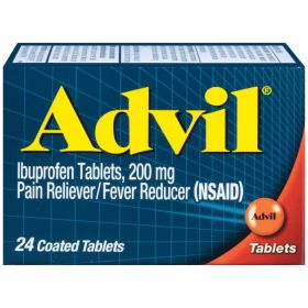 Advil Pain and Headache Reliever Ibuprofen Tablets;  200 mg;  24 Count - Advil