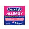 Benadryl Ultratabs Antihistamine Cold & Allergy Relief Tablets;  24 Count - Benadryl