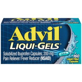 Advil Liqui-Gels Pain and Headache Reliever Ibuprofen Capsules;  200 mg;  160 Count - Advil