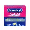 Benadryl Liqui-Gels Antihistamine Dye Free Allergy Medicine;  2 x 24 Count - Benadryl