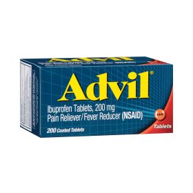 Advil Pain and Headache Reliever Ibuprofen Tablets;  200 mg;  200 Count - Advil