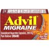 Advil Migraine Pain and Headache Reliever Ibuprofen Capsules;  200 mg;  80 Count - Advil