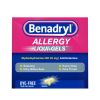 Benadryl Liqui-Gels Antihistamine Allergy Medicine;  Dye Free;  24 Count - Benadryl