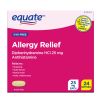 Equate Allergy Relief Softgels with Diphenhydramine Hcl;  25mg Antihistamine;  24 Count - Equate