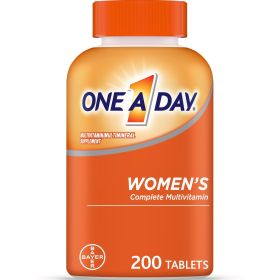 One A Day Women's Multivitamin Tablets;  Multivitamins for Women;  200 Count - One A Day