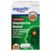 Equate Extra Strength Headache Relief Caplets;  24 Count - Equate