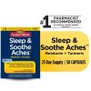 Nature Made Sleep & Soothe Aches with Melatonin 5mg and Turmeric Capsules;  50 Count - Nature Made