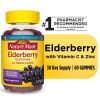 Nature Made Elderberry with Vitamin C and Zinc Gummies;  Dietary Supplement;  60 Count - Nature Made