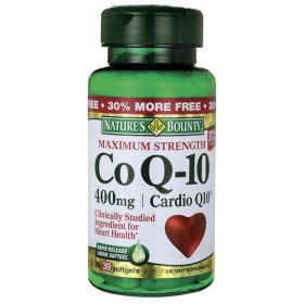 Nature's Bounty Maximum Strength Coq10 Cardio Q10;  400 mg;  39 Softgels - Nature's Bounty