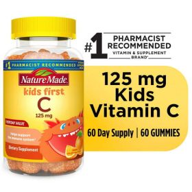 Nature Made Kids Vitamin C Gummies;  Dietary Supplement;  60 Count - Nature Made