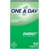 One A Day Energy Multivitamin Tablets for Men & Women;  50 Count - One A Day