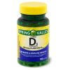 Spring Valley Vitamin D3 Softgels;  5000 IU;  100 Count - Spring Valley