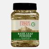 Pride of India ‚Äì Basil Leaf Powder ‚Äì Gourmet & Culinary Spice ‚Äì Mediterranean Seasoning ‚Äì Adds Flavor to pesto/stews/curries ‚Äì Additives Fre