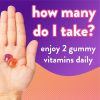 Vitafusion Vitamin D3 Gummy Vitamins;  Peach;  Blackberry and Strawberry Flavored;  150 Count - Vitafusion