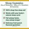 Nature's Bounty Melatonin Sleep Aid Gummies, 3 mg, 60 Count - Nature's Bounty